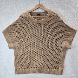 Express Women's Beige Knit Sweater